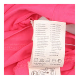 T-Shirt Bright Pink Crew Neck Short Sleeve Relaxed