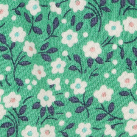 Skirt green floral