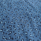 Bodysuit LS blue animal print