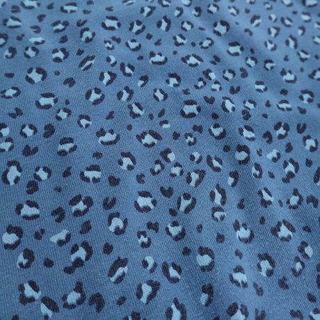Bodysuit LS blue animal print
