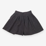 Jersey Bow Grey School Skirt
