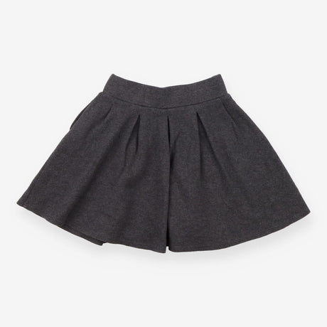 Jersey Bow Grey School Skirt
