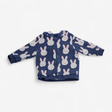 Blue Bunny Zip Up Hoodie