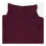 Seraphine Roll‑Neck Nursing Sweatshirt – Soft Jers