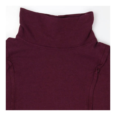 Seraphine Roll‑Neck Nursing Sweatshirt – Soft Jers