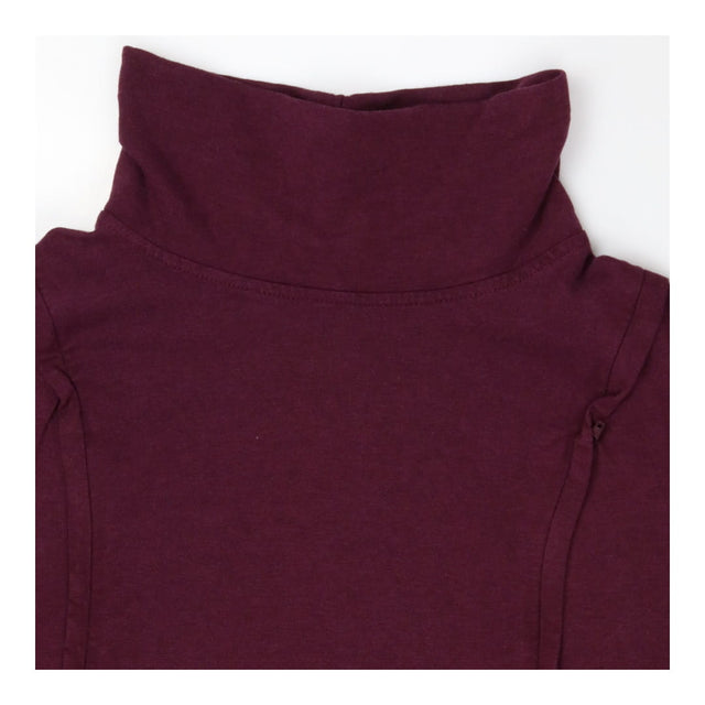 Seraphine Roll‑Neck Nursing Sweatshirt – Soft Jers