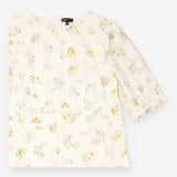 Cream White Floral Broderie Anglaise Embroidered C