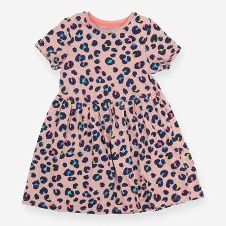 Pink Leopard Print Dress