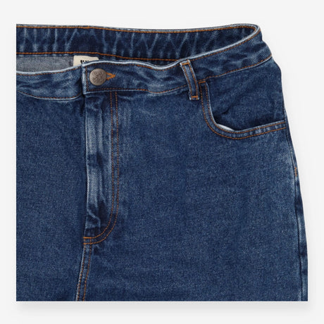 Dark blue straight let jeans W32