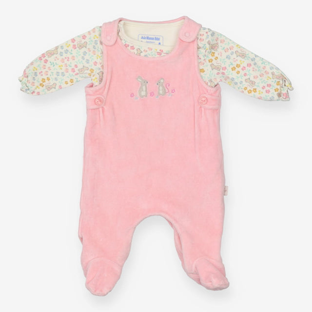 Pink Mice Sleepsuit with Bodysuit 