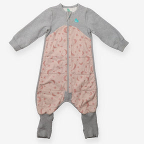 Grey and pink sleepsuit with stars & moons