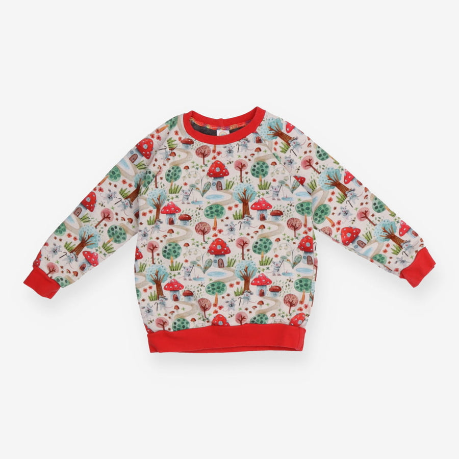 Samitty Sews Sweater Toadstool Mouse Village
