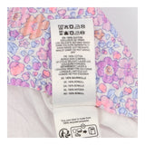 Dress and knickers pink floral smocked white colla