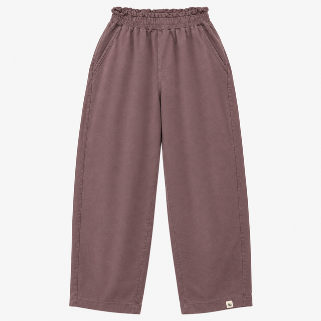 Charcoal Grey Organic Cotton Elasticated Waist Pap