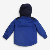 Coat Navy Black and Yellow