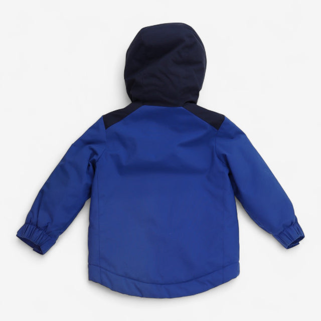 Coat Navy Black and Yellow