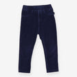 Velour Jogger Navy with Fake Pockets in the Front