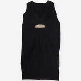 Black Beaded Empire Line Occasion Dress