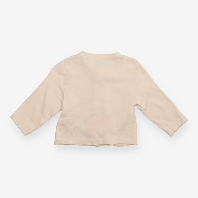 Cardigan Cream with Poppers