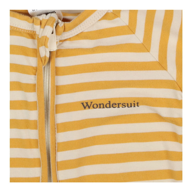 Wondersuit Mustard Stripe