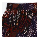 Midi Skirt Abstract Animal Print