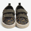 Trainers Green Camo Print