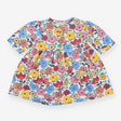 Dress jersey bright flowers