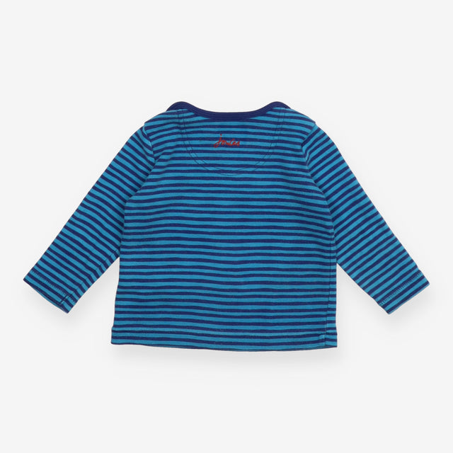 Blue Striped Fox Cub Long Sleeve