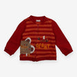 Sweatshirt Red and Orange Stripe Petit Ceant 
