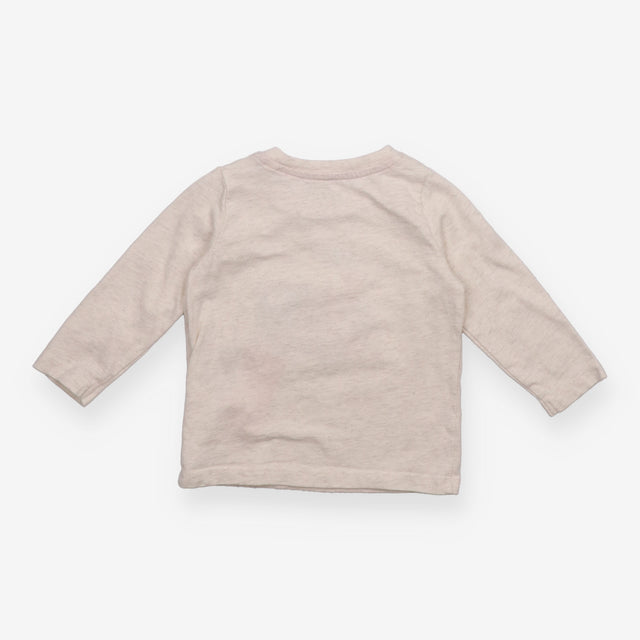 Cream Long Sleeve with Train