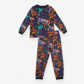 Pyjamas Long Sleeve Black Avengers