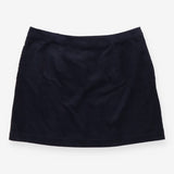 Maize Navy Cord Skirt – Button‑Detail A‑Line Cordu