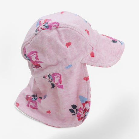 Sunhat pink floral 