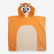 Roy's Boy Poncho toweling bluey orange