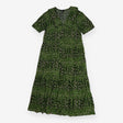 Fluro Animal Collar Midi Dress Multicolour Print