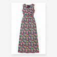 Dress Floral Organic Cotton Sleeveless Maxi