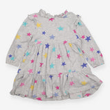 Grey Stars Dress