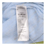 Pale Blue Linen Blend Longline Cardigan