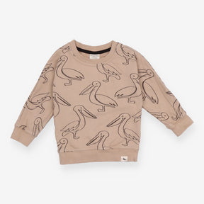Sweatshirt beige pelicans