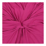 Pink knot front maternity and nursing dress