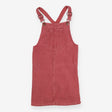 Pinafore cord pink