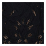 Black Cotton Mini Skirt Malta Style UK12 Summer Ca