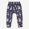 Legging Navy Festive Woodland
