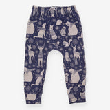 Legging Navy Festive Woodland