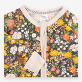 Sleepsuit zip floral
