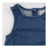 Pinafore Dress Blue Denim