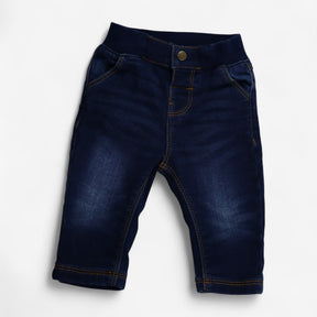 Dark Denim Pull On Jeans
