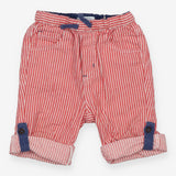 Trousers Convertable Red Stripe