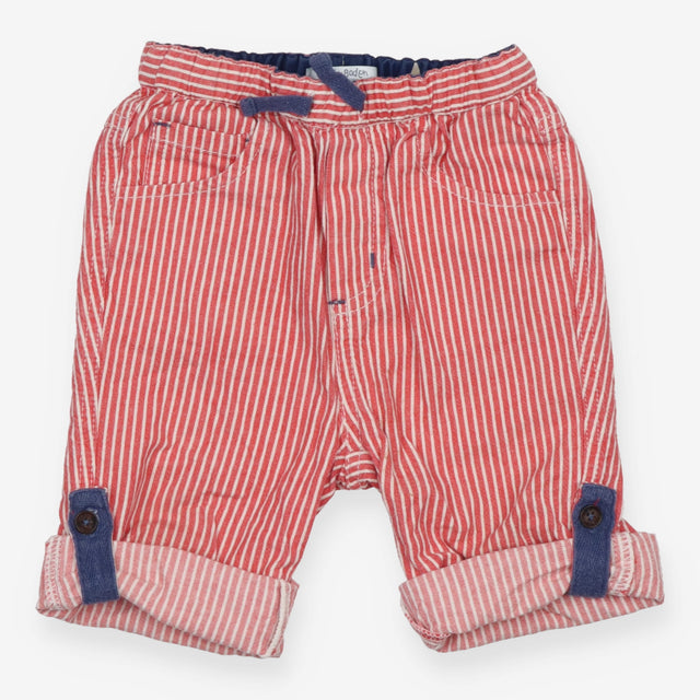 Trousers Convertable Red Stripe