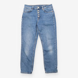 Light Wash Bailey Button Fly Slim Straight Jeans